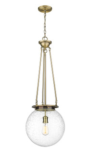 Essex One Light Pendant in Antique Brass (405|221-1P-AB-G204-14)