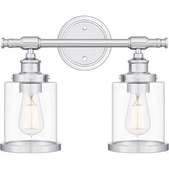 Dixie Two Light Bath in Polished Chrome (10|DIX8615C)