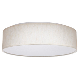 LED Flush Mount in Beige Fabric (72|62-998)