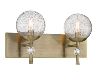 POPULUXE Two Light Bath Vanity in Oxidized Aged Brass (7|1332-923)