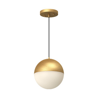 Monae LED Pendant in Brushed Gold (347|PD11708-BG)