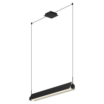 Phoenix LED Linear Pendant in Black/White (347|LP73536-BK/WH)