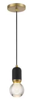 Mixed Up LED Mini Pendant in Sand Coal And Mountain Gold (42|P5590-793-L)
