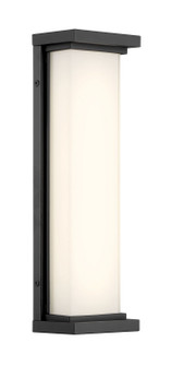 Caption LED Outdoor Wall Mount in Sand Coal Black (42|P5561-066-L)