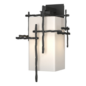Tura One Light Outdoor Wall Sconce in Coastal Black (39|302583-SKT-80-GG0707)