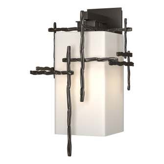 Tura One Light Outdoor Wall Sconce in Coastal Oil Rubbed Bronze (39|302583-SKT-14-GG0707)