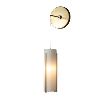 Exos Glass LED Wall Sconce in Modern Brass (39|201394-SKT-86-GG0065)