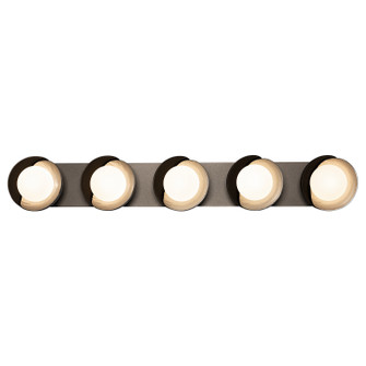 Brooklyn Five Light Wall Sconce in Soft Gold (39|201379-SKT-84-02-GG0711)