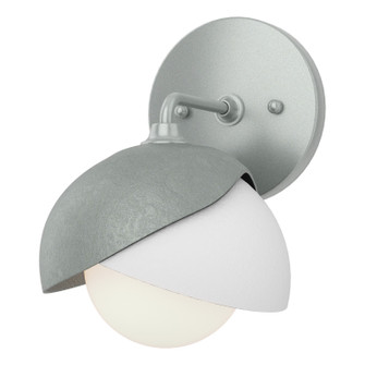 Brooklyn Brooklyn 1-Light Double Shade Bath Sconce in Vintage Platinum (39|201374-SKT-82-02-GG0711)