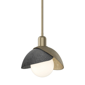 Brooklyn Brooklyn Double Shade Mini Pendant in Soft Gold (39|181183-SKT-MULT-84-89)