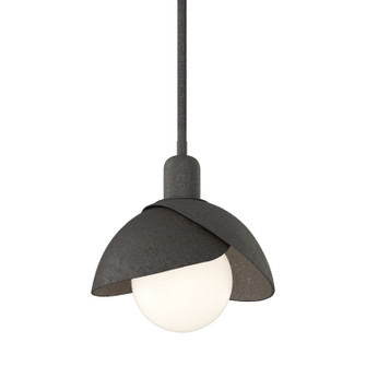 Brooklyn Brooklyn Double Shade Mini Pendant in Natural Iron (39|181183-SKT-MULT-20-14)