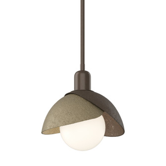Brooklyn Brooklyn Double Shade Mini Pendant in Bronze (39|181183-SKT-MULT-05-84)