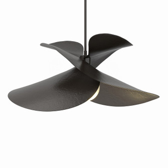 Hibiscus One Light Pendant in Oil Rubbed Bronze (39|139455-SKT-MULT-14)