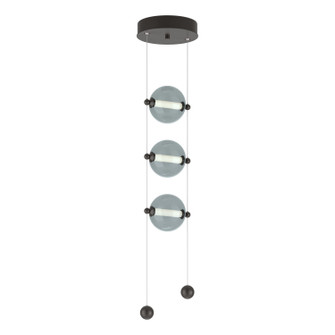 Abacus Abacus 3-Light LED Pendant in Oil Rubbed Bronze (39|139059-LED-STND-14-YL0668)