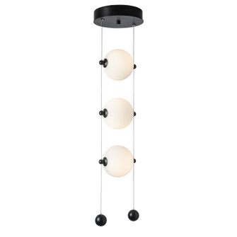 Abacus LED Pendant in Black (39|139059-LED-STND-10-GG0668)