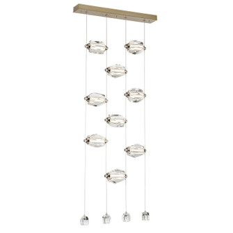 Gatsby LED Pendant in Black (39|139056-LED-STND-10-CR)