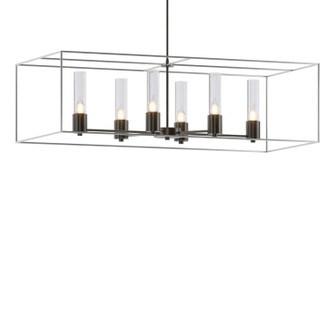 Portico Six Light Pendant in Oil Rubbed Bronze (39|138940-SKT-MULT-14-82-II0392)