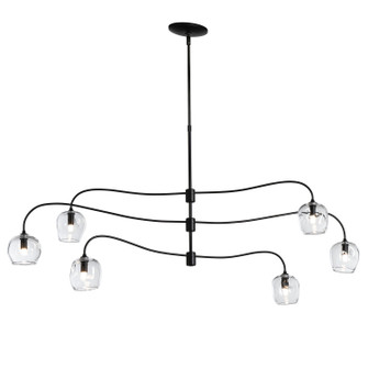 Ume Six Light Pendant in Modern Brass (39|136357-SKT-MULT-86-FD0710)