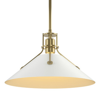 Henry Henry Medium Steel Shade Pendant in Modern Brass (39|134550-SKT-MULT-86-02)