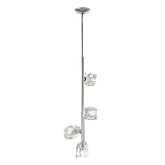 Gatsby Gatsby 4-Light Vertical Pendant in Sterling (39|131612-SKT-MULT-85-CR)