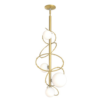 Olympus Four Light Pendant in Modern Brass (39|131606-SKT-MULT-86-GG0712)