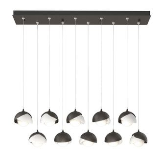 Brooklyn Brooklyn 10-Light Double Shade Pendant in Oil Rubbed Bronze (39|131205-SKT-STND-14-02-GG0711)