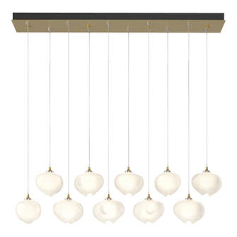 Ume Ume 10-Light Pendant in Ink (39|131203-SKT-LONG-89-FD0710)