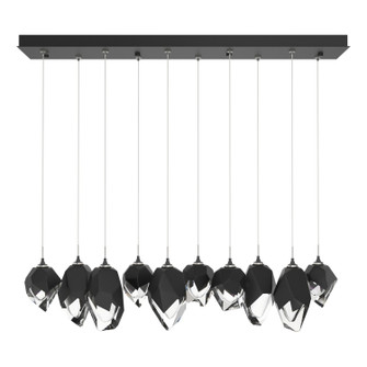 Chrysalis Chrysalis 10-Light Mixed Crystal Pendant in Black (39|131145-SKT-STND-10-BP0756)