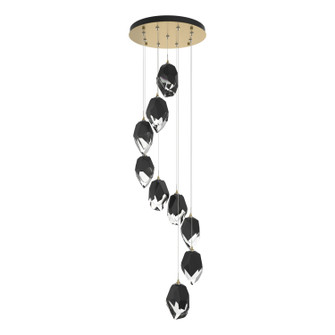 Chrysalis Chrysalis 9-Light Large Crystal Pendant in Modern Brass (39|131141-SKT-STND-86-BP0755)