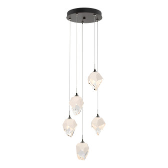 Chrysalis Chrysalis 5-Light Small Crystal Pendant in Oil Rubbed Bronze (39|131137-SKT-STND-14-WP0754)