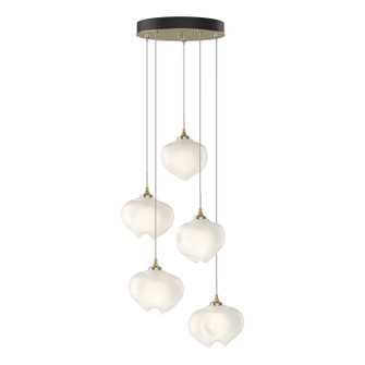 Ume Ume 5-Light Pendant in Modern Brass (39|131123-SKT-STND-86-FD0710)