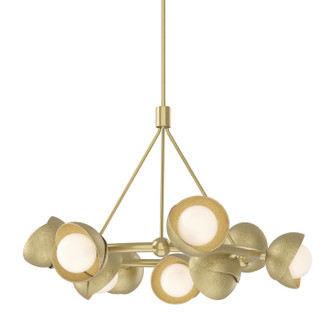 Brooklyn Brooklyn 9-Light Double Shade Ring Pendant in Modern Brass (39|131068-SKT-MULT-86-86-GG0711)