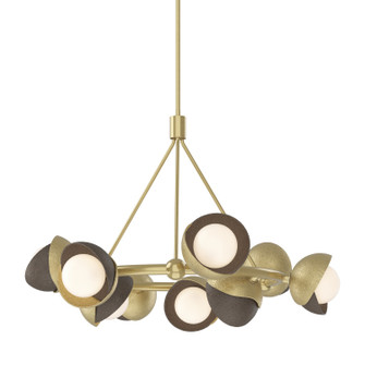 Brooklyn Brooklyn 9-Light Double Shade Ring Pendant in Modern Brass (39|131068-SKT-MULT-86-05-GG0711)