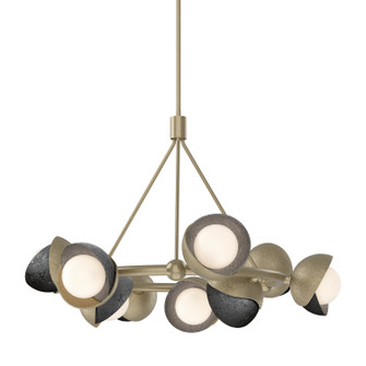 Brooklyn Brooklyn 9-Light Double Shade Ring Pendant in Soft Gold (39|131068-SKT-MULT-84-89-GG0711)
