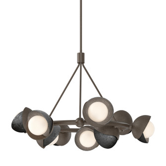 Brooklyn Brooklyn 9-Light Double Shade Ring Pendant in Bronze (39|131068-SKT-MULT-05-89-GG0711)