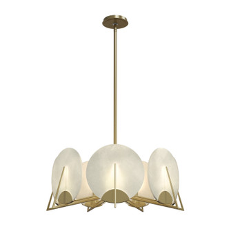Callisto Seven Light Pendant in Modern Brass (39|131059-SKT-MULT-86-AR)