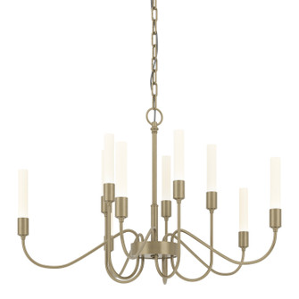 Lisse Lisse 10 Arm Chandelier in White (39|106030-SKT-02)