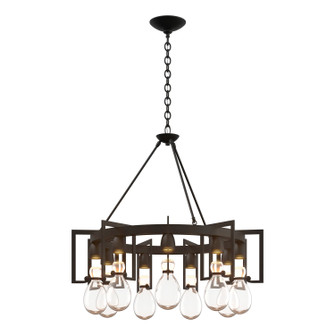 Apothecary Nine Light Chandelier in Ink (39|104360-SKT-89-ZM0572)