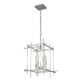 Tura Tura 4-Light Small Chandelier in Vintage Platinum (39|101315-SKT-82)