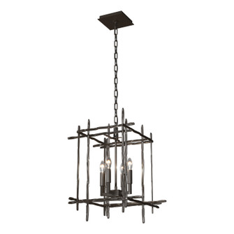 Tura Four Light Chandelier in Oil Rubbed Bronze (39|101315-SKT-14)