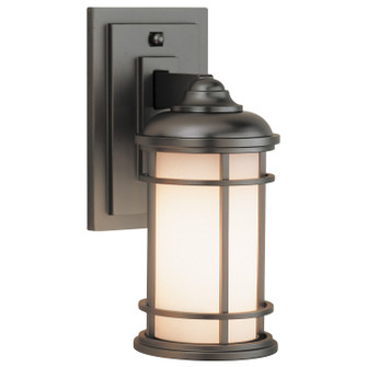 Lighthouse One Light Outdoor Wall Lantern in Burnished Bronze (1|OL2200BB)