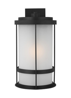 Wilburn One Light Outdoor Wall Lantern in Black (1|8890901EN3-12)