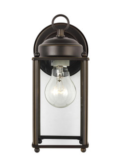 New Castle One Light Outdoor Wall Lantern in Antique Bronze (1|8593-71)