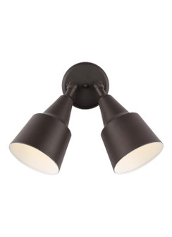 Flood Light Two Light Adjustable Swivel Flood Light in Antique Bronze (1|8560702-71)