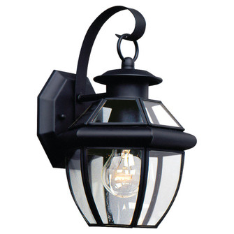 Lancaster One Light Outdoor Wall Lantern in Black (1|8037-12)