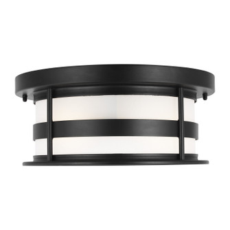 Wilburn Two Light Outdoor Flush Mount in Black (1|7890902-12)