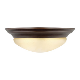 Nash Two Light Ceiling Flush Mount in Bronze (1|75445EN3-710)