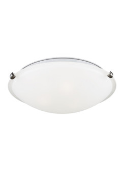 Clip Ceiling Flush Mount Three Light Flush Mount in Brushed Nickel (1|7543503-962)