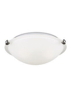 Clip Ceiling Flush Mount Two Light Flush Mount in Brushed Nickel (1|7543502-962)