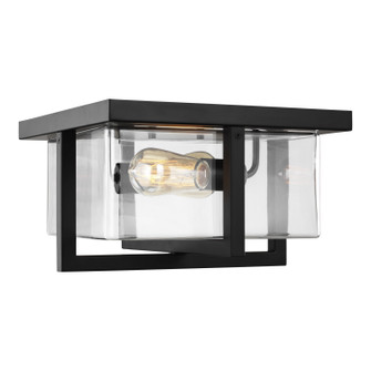 Mitte Two Light Flush Mount in Midnight Black (1|7541502-112)